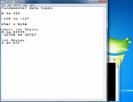 3. Introduction to c++: Basic Programming for beginners: Variables and Data Types in c++